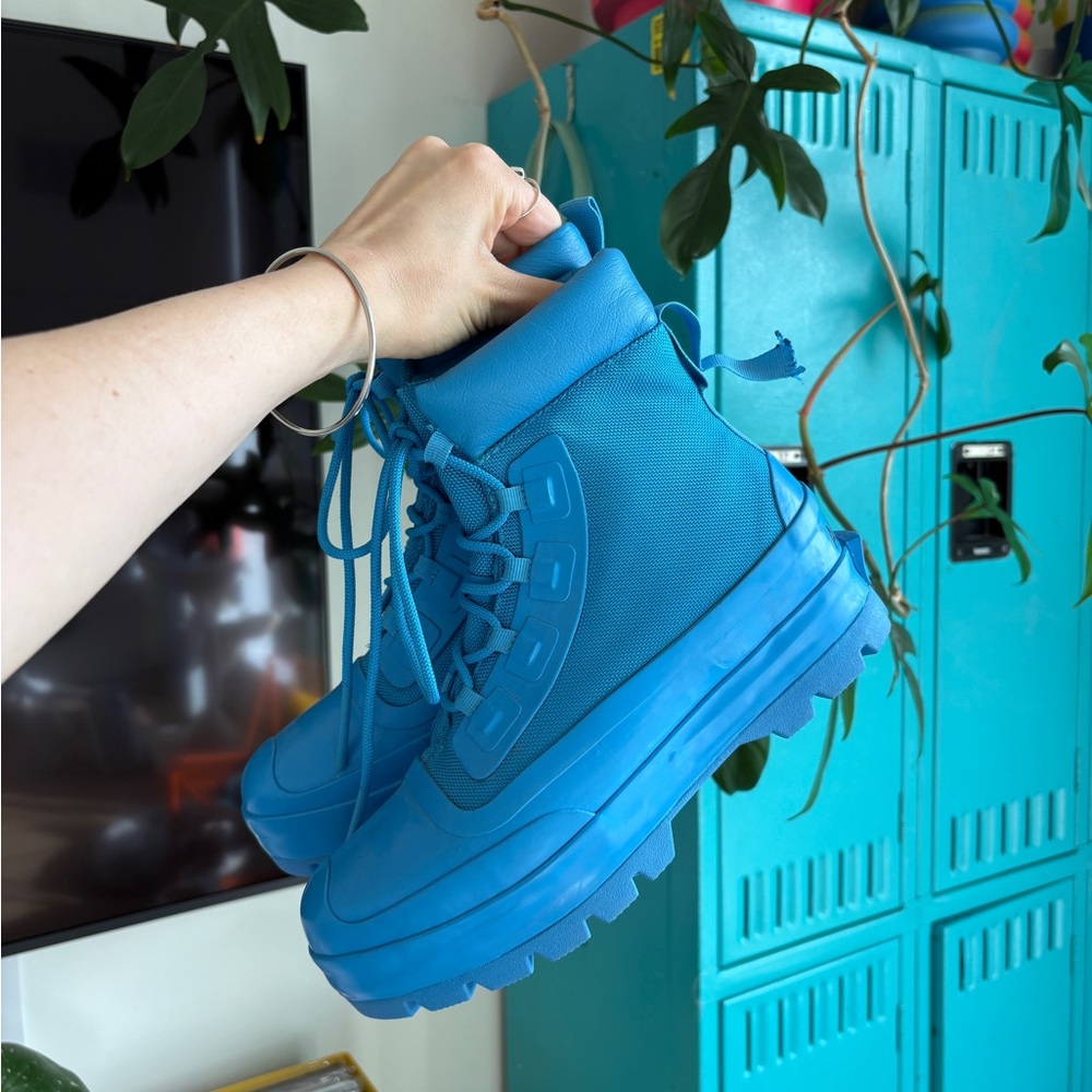 Converse x Ambush Blue Combat & Rain Boots